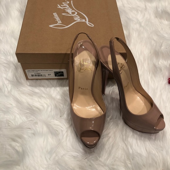 NEW AUTHENTIC Christian Louboutin never worn heels - Picture 2 of 8